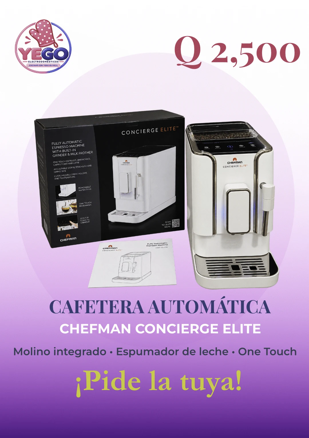 YEGO coffee machine promotional post