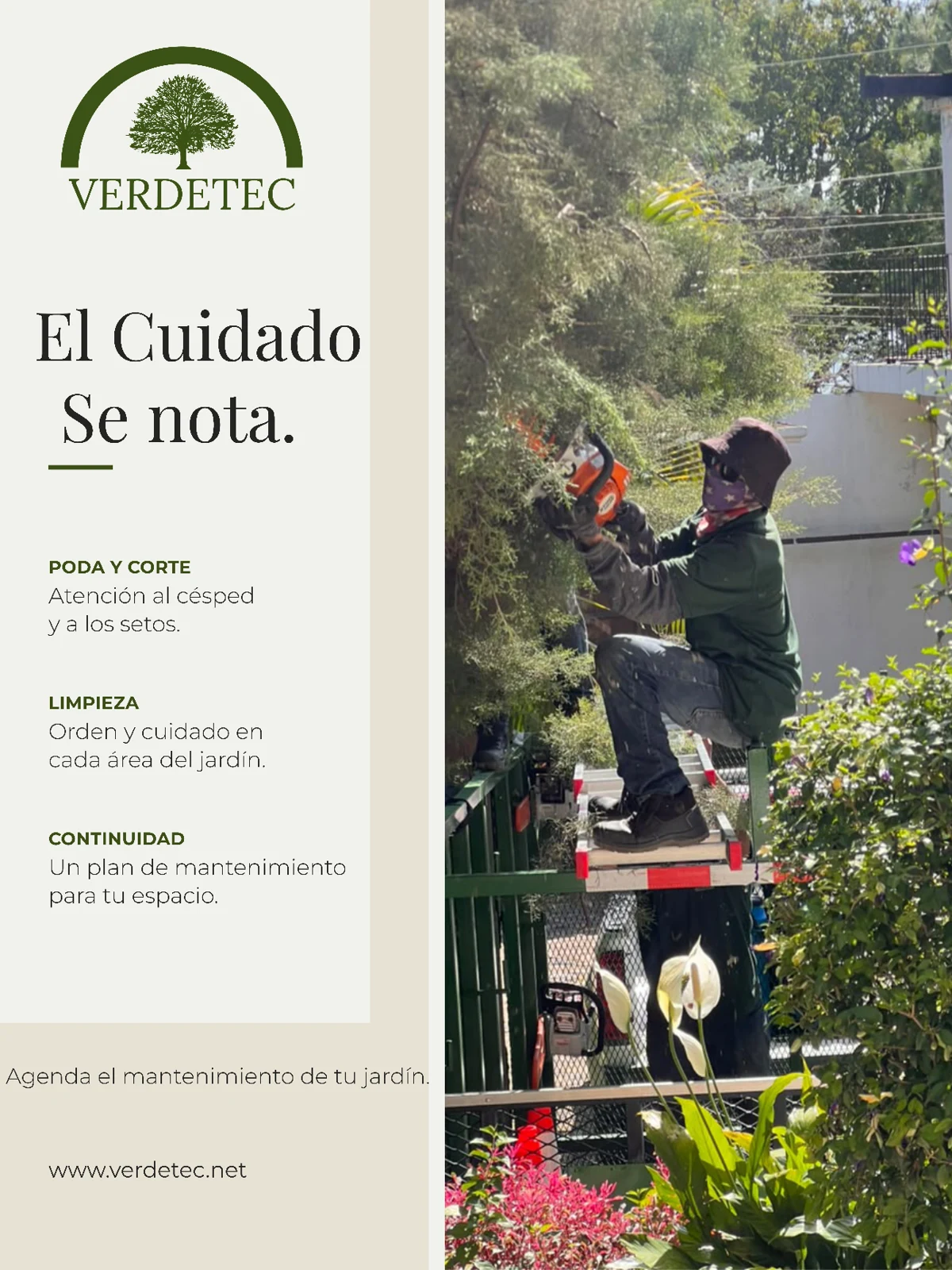 VerdeTec garden care promotional story